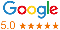 google 5 stars logo