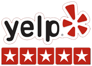 yelp 5 stars logo